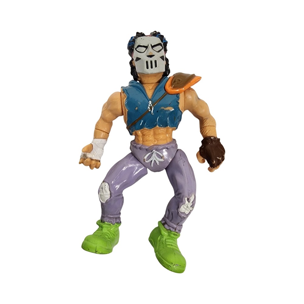 Vintage Teenage Mutant Ninja Turtles Casey Jones Action Figure Toy 1990s